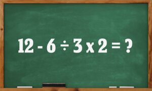 Head-scratching grade school math sum divides people… can you remember the golden rule to get right answer