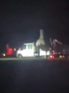 Travellers start work turning wildlife haven into caravan site within hours of council closing its doors for three-day Bank Holiday weekend
