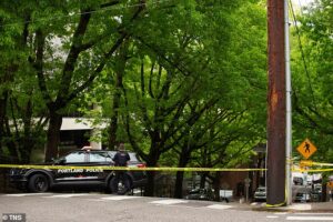 Horror in Portland as ‘disgruntled former employee’ crashes into athletics club in car ‘packed with EXPLOSIVES’