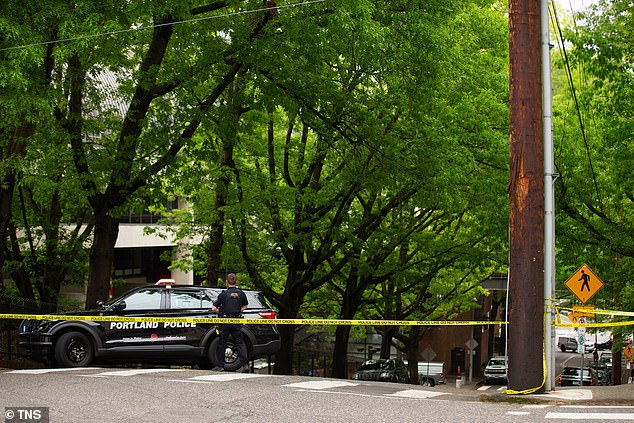 Horror in Portland as ‘disgruntled former employee’ crashes into athletics club in car ‘packed with EXPLOSIVES’