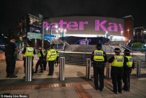 Teenager, 19, is charged over ‘bomb hoax’ at Peter Kay gig abandoned after 45 minutes