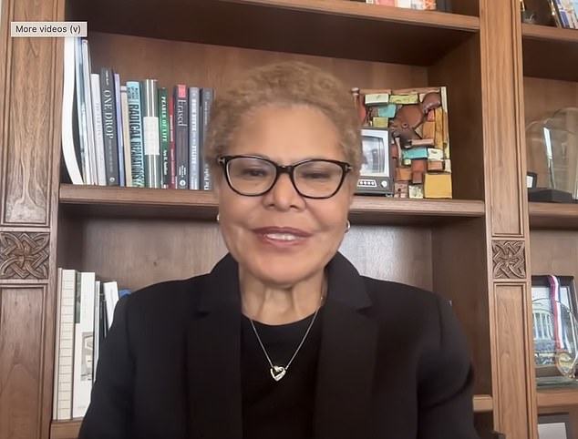 LA Mayor Karen Bass blasted for claiming rival Spencer Pratt is ‘exploiting the grief’ of wildfire victims – even though his own home was razed to the ground