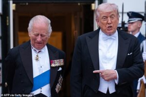 Warmth, laughter and what the King REALLY thought about his ‘high stakes’ visit to Washington: REBECCA ENGLISH
