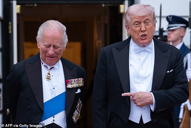 Warmth, laughter and what the King REALLY thought about his ‘high stakes’ visit to Washington: REBECCA ENGLISH