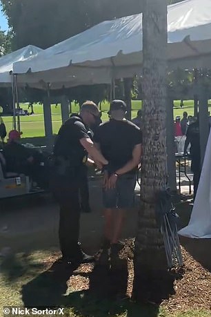 Secret Service detain man at Trump golf course just days after gunman stormed White House Correspondents’ Dinner