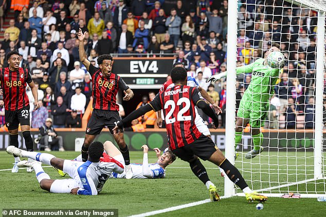 Bournemouth 3-0 Crystal Palace: Magic Andoni Iraola on course to surpass Eddie Howe as Oliver Glasner’s side go all-in for Europe quest
