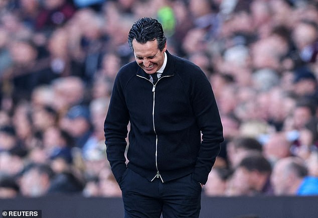 ‘Absolutely STINKS’: Angry fans claim Unai Emery’s second-string line-up against Spurs ‘needs investigating’ for ‘integrity’ issues – as relegation rivals West Ham and Nottingham Forest pay the price for hosts’ ‘abysmal’ display