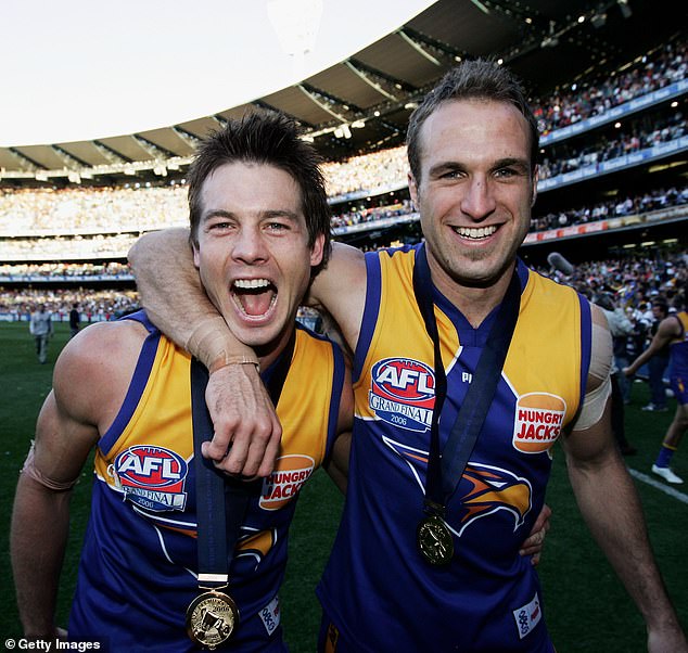 Ben Cousins and Chris Judd open up on their grief at the tragic deaths of two of their AFL teammates