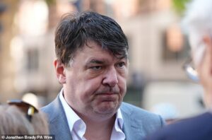 ‘He never called to ask how I was doing’: Father Ted co-creator Graham Linehan accuses Ardal O’Hanlon of abandoning him amid trans row
