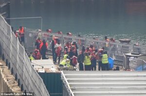 Number of small boat migrant crossings poised to hit eye-watering 200,000 total since crisis began – despite hundreds of millions of pounds sent to French to stop it