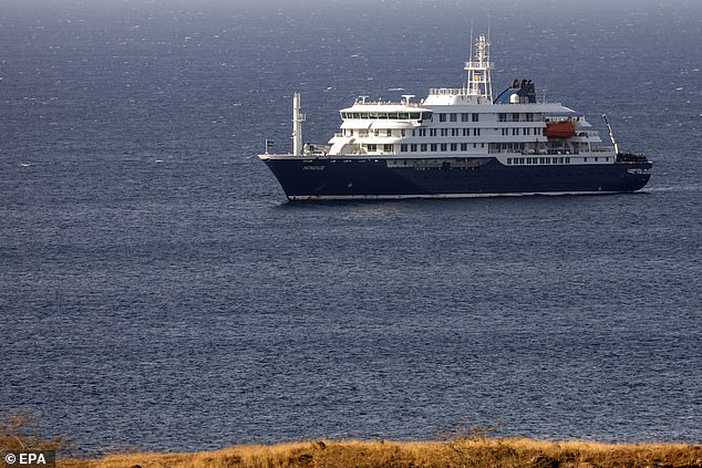 ‘All we want is to feel safe and get home’: Passenger on board doomed cruise ship struck by fatal rat-borne virus makes emotional plea as Cape Verde REFUSES bid to offload sick travellers