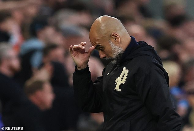Jeremy Doku’s stoppage-time stunner rescues Man City from utter embarrassment as schoolboy collapse gifts Arsenal control of the title race, writes IAN LADYMAN