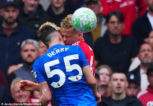 Stricken Chelsea star Jesse Derry, 18, shares update after being taken to hospital following sickening clash of heads