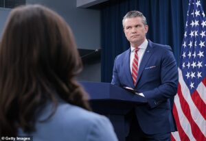 Speculation over secret US fleet of ‘kamikaze dolphins’ grows after odd Pete Hegseth admission