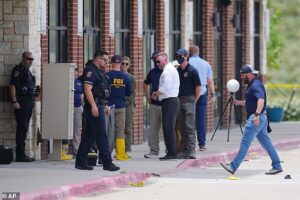 Two people shot dead and three others injured after gunman opens fire at Texas shopping mall