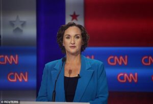 Unfiltered Katie Porter doubles down on foul-mouthed battle cry as she blasts Republican rival as ‘cupcake cowboy’