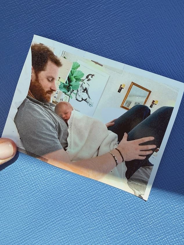 Meghan Markle shares unseen photo of Prince Archie asleep on Harry’s chest as a baby to celebrate his 7th birthday