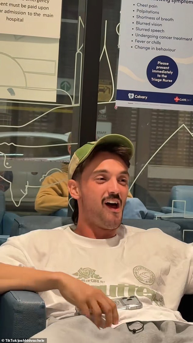 Footy star reveals teammate’s VERY awkward medical emergency that saw him hospitalised in the middle of the night