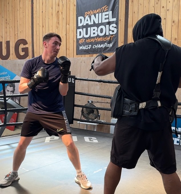 I trained like Daniel Dubois! Watch his trainer Don Charles put Daily Mail Sport through their paces – with the help of coach Mohammed Ali