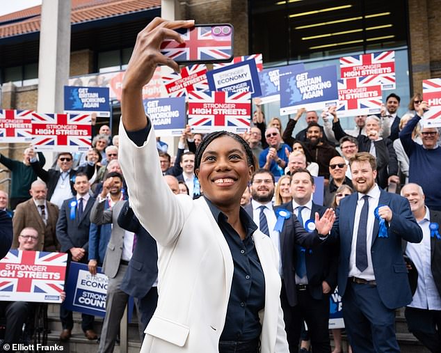 BORIS JOHNSON: Kemi’s full of bounce and zip. If anyone can rebuild the electoral coalition that won the Tories power in 2019, she can