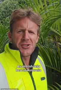 Major blow for Irish construction worker who sparked uproar after he called Aussie tradies ‘soft’