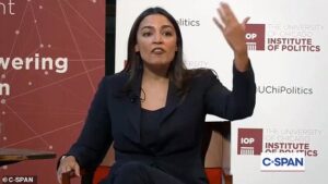 AOC stuns crowd as she reveals key issue she and Trump AGREE on