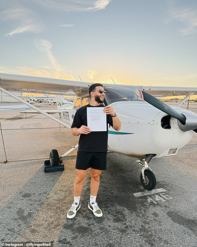 Dad-of-three is killed as plane he was flying crashes in California brush… as impact triggers hellish inferno