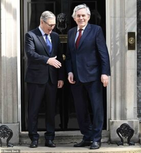Gordon Brown handed top job by Keir Starmer as PM desperately tries to reset his premiership while chorus of Labour MPs demanding he set out resignation timetable surges