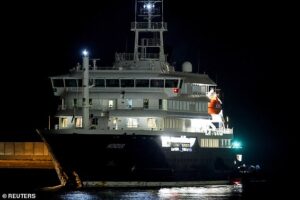 Hantavirus-stricken cruise ship arrives in Tenerife despite protests – as officials prepare to evacuate passengers and fly them home to quarantine