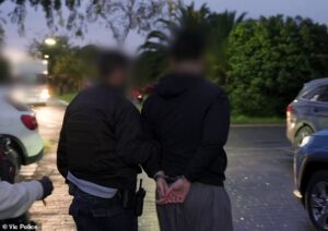 Four arrested as authorities swoop on group in Melbourne accused of sharing violent ISIS material