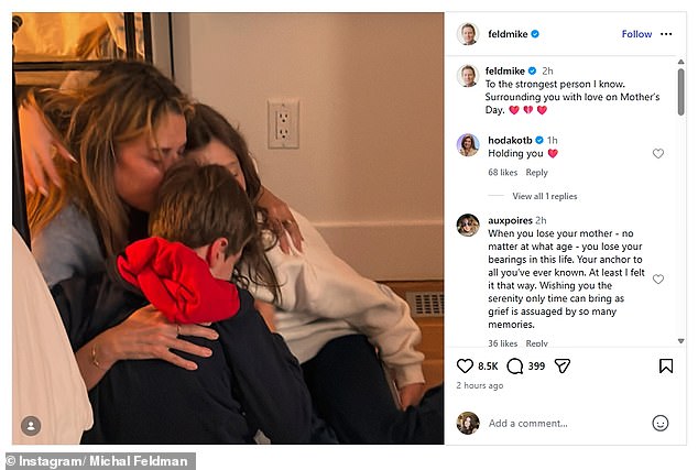 Heart-wrenching Mother’s Day message shared by Savannah Guthrie’s husband as her own mother has been missing for almost 100 days