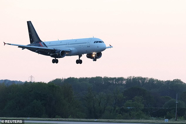 Plane carrying Brits from rat virus ship touches down in Manchester