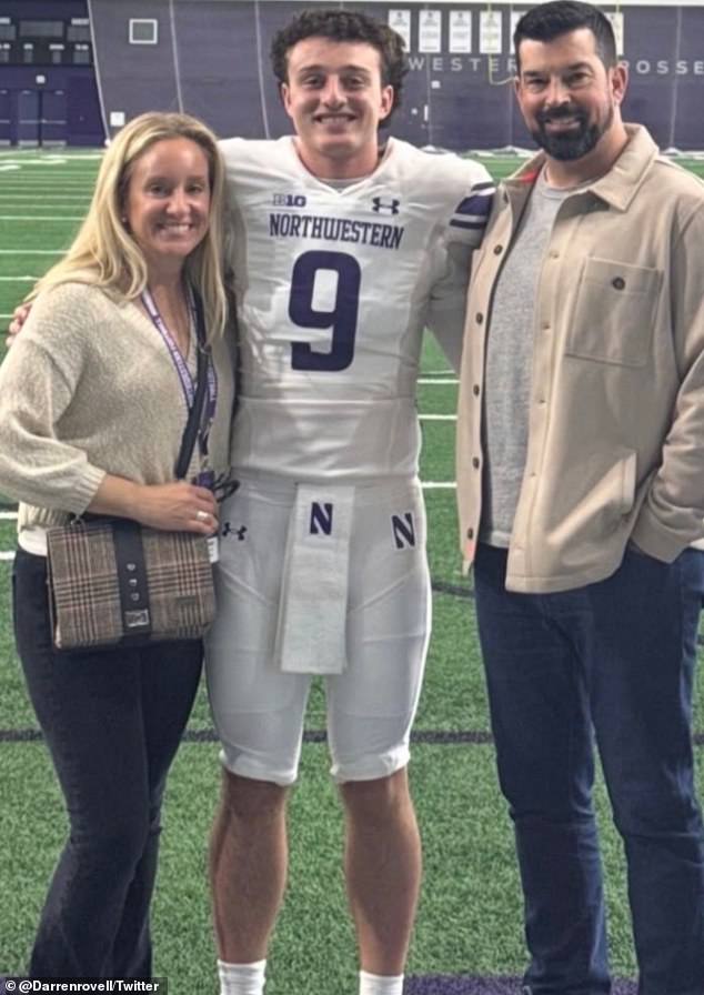 Ohio State’s $12.5 million head football coach watches as conference rival signs his SON to play quarterback