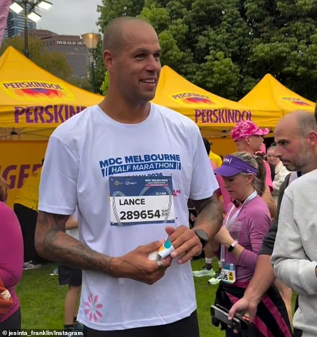 Buddy Franklin shows off dramatic physical transformation as the footy legend’s new sport leaves him looking VERY fit