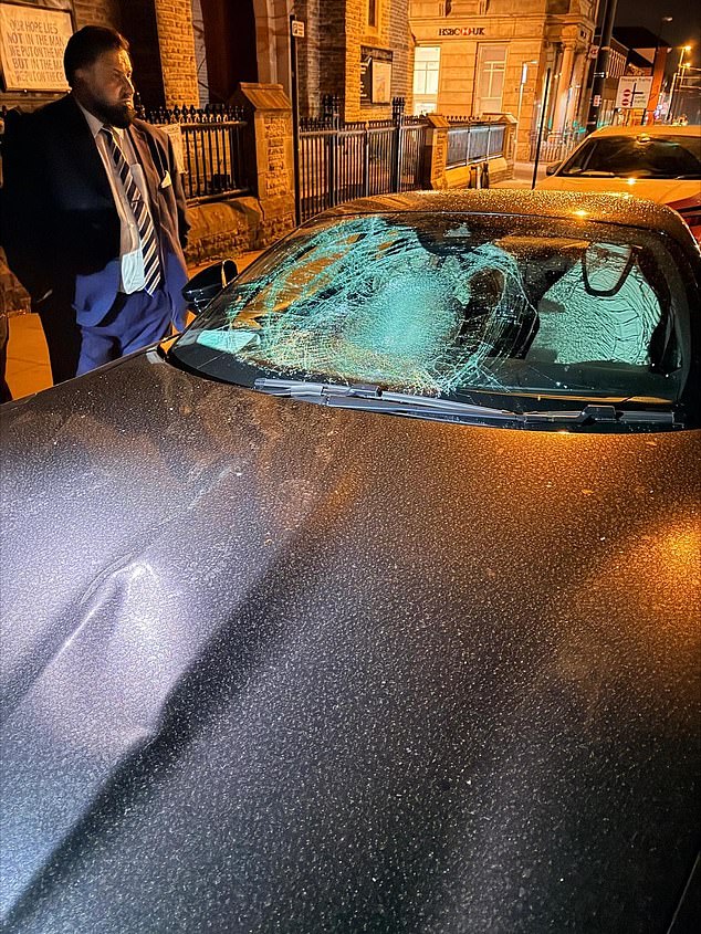 Oldham Muslim councillor’s Ferrari smashed up in ‘targeted attack’ while he attended election count