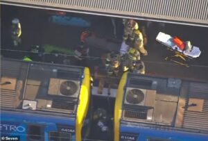 Horror as Year 7 student is hit by a train after his backpack became caught between two carriages