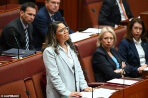 Emotional Jacinta Price breaks down as she lashes authorities for failing Kumanjayi Little Baby