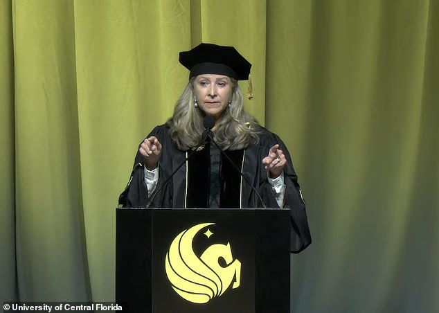 Clueless Florida University commencement speaker visibly stunned as graduates loudly BOOOO tone-deaf speech