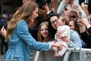 ‘Mi chiamo Catarina’: Princess of Wales delights royal fans in Reggio Emilia – and a very excited baby – as she speaks Italian language on first solo royal visit since cancer diagnosis
