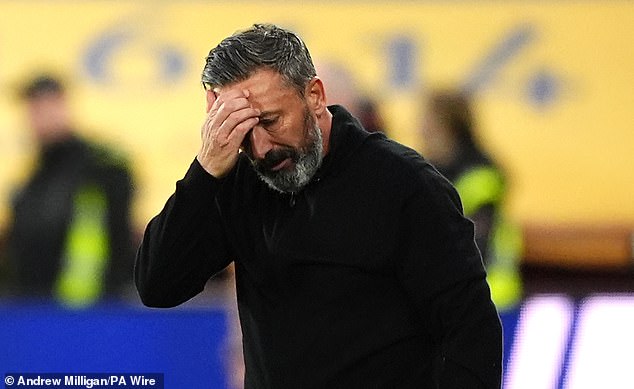 Could Derek McInnes be banned from the touchline for title decider? SFA set to probe Hearts manager’s comments about Celtic penalty