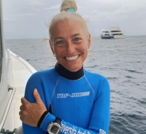 Twist of fate that saved SIXTH diver in Maldives cave tragedy as devastated young woman flies home while rescue teams hunt for bodies 200ft below surface