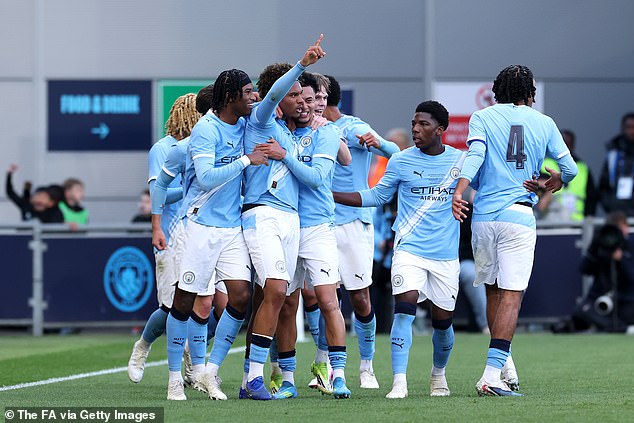 Manchester City 2-1 Man United – FA Youth Cup final PLAYER RATINGS: Who was a ‘total menace’ to the Red Devils? Which star channelled Jeremy Doku? But JJ Gabriel was ‘completely eliminated’ from the game