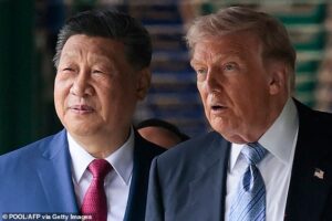 Trump brushes off Xi’s breathtaking 300-year-old trees with one burning question before heading home