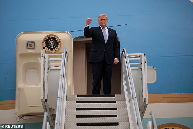 Trump caps off fanfare-filled China trip by hailing ‘fantastic trade deals’… but Xi issues ominous parting shot