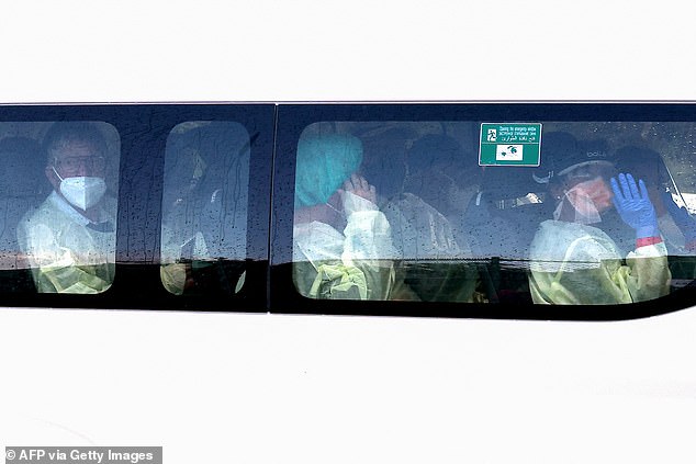 Welcome to hantavirus quarantine: Six people including a Brit arrive at remote Australian facility where they will be kept in isolation for at least three weeks