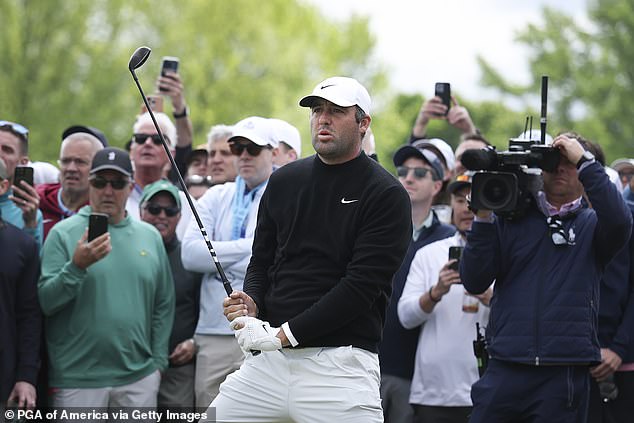 Justin Rose and Shane Lowry brutally humbled in PGA Championship second round as Scottie Scheffler battles to stay in contention amid day of carnage in Philadelphia