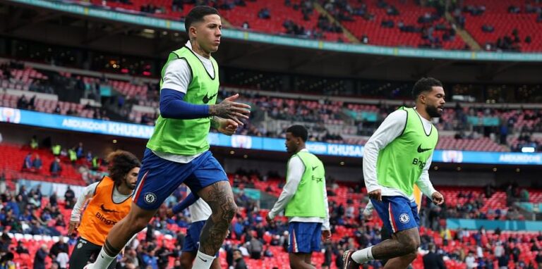 Chelsea vs Manchester City – FA Cup final LIVE: Latest score, team news and updates as fit-again Reece James starts for the Blues and Marc Cucurella is on the left wing – while Rodri returns for Pep Guardiola’s side as they chase a domestic treble