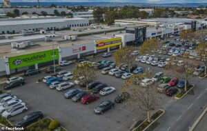 Aussie woman, 19, dies after being hit by a car while walking through shopping centre carpark – as police question 19-year-old male driver