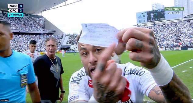 Neymar EXPLODES at referee in furious meltdown after substitution blunder – with star set to learn his World Cup fate TOMORROW amid cryptic message from Brazil boss Carlo Ancelotti