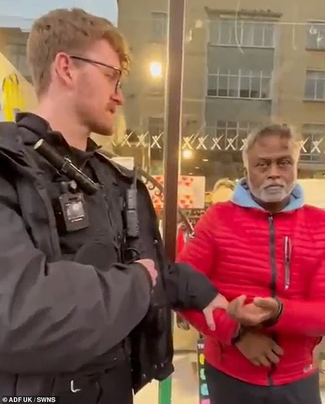 Christian street preacher arrested for ‘inciting racial hatred’ with sermon on Islam and transgender ideology is CLEARED as police drop investigation